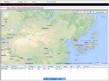 Semua Maps Berbasis Web GPS Vehicle Tracking System Software Support Multi Language
